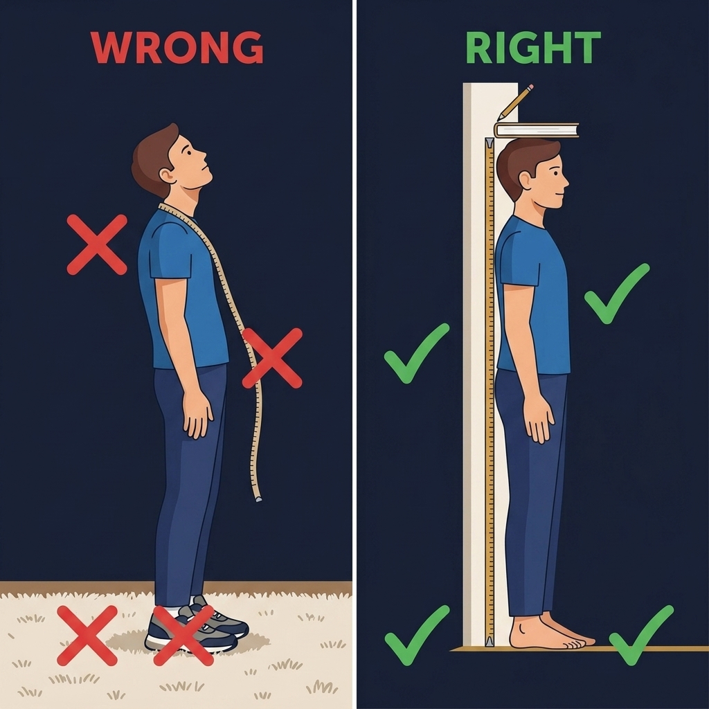Height Measurement Mistakes You Should Avoid
