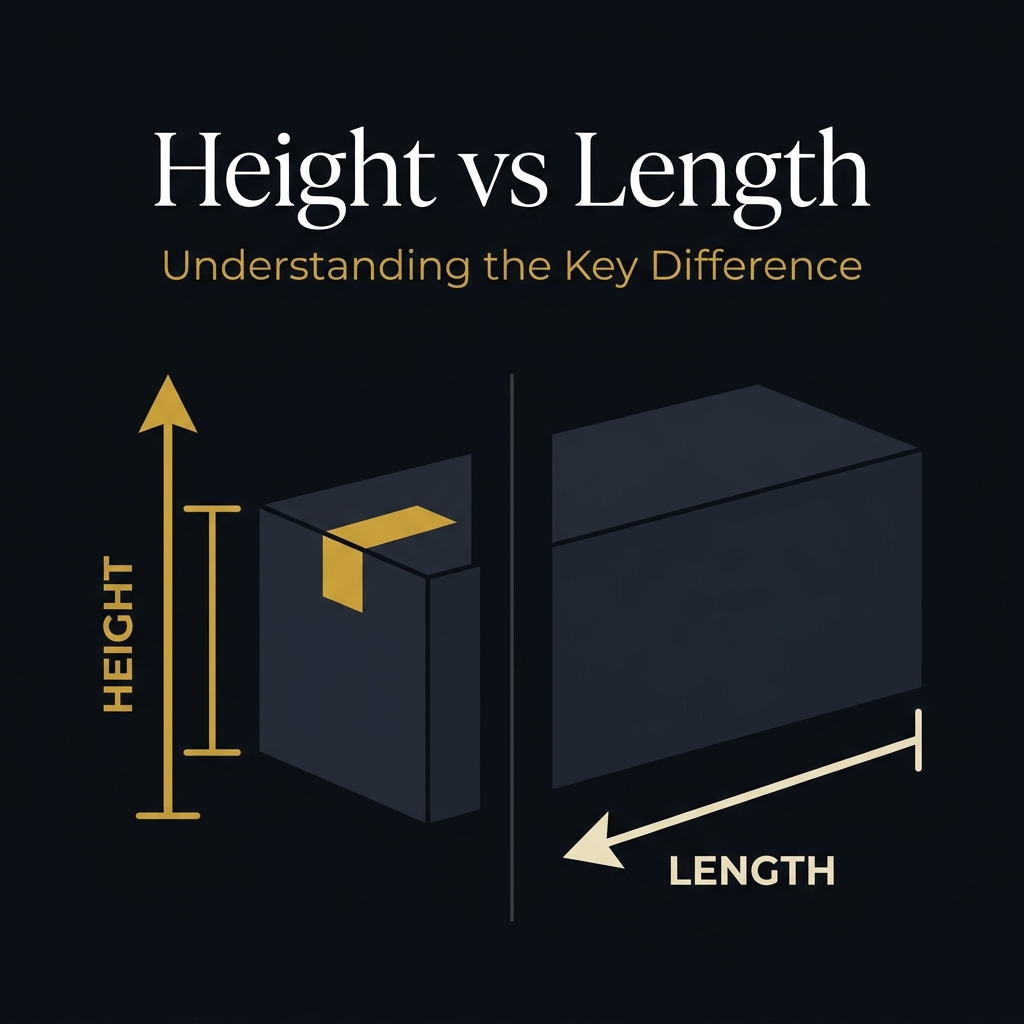 Height vs Length: What's the Difference?