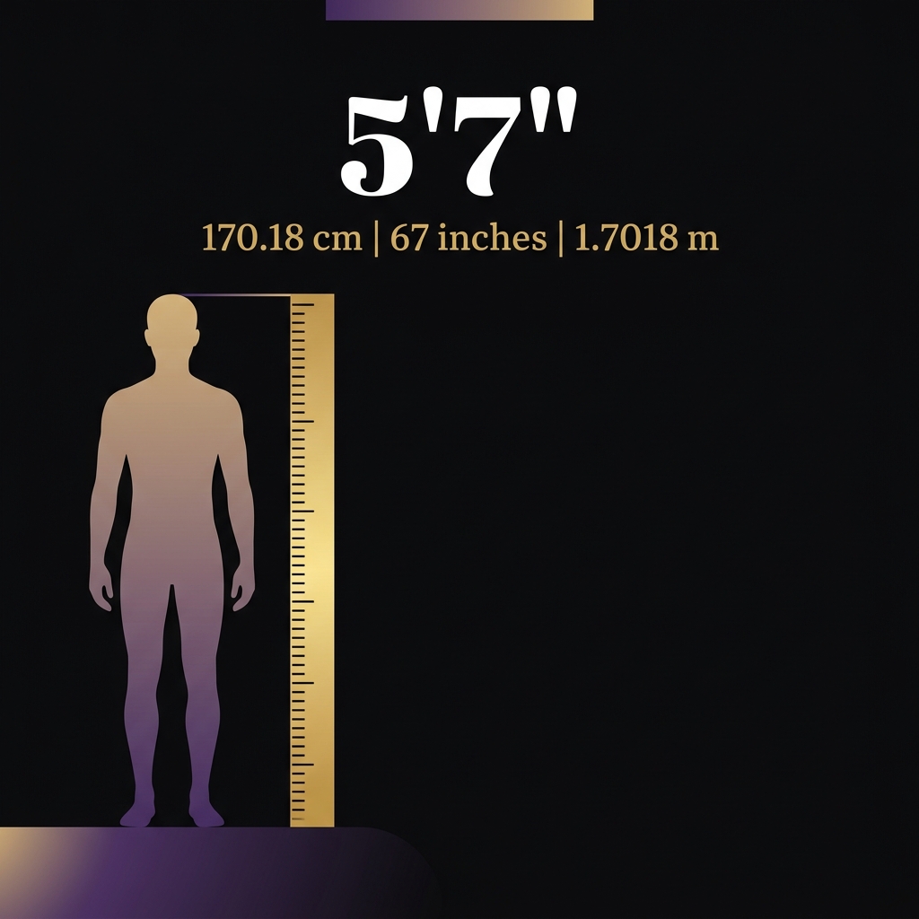 How Tall Is 5'7"? Exact Height in Inches, CM, and Meters Explained
